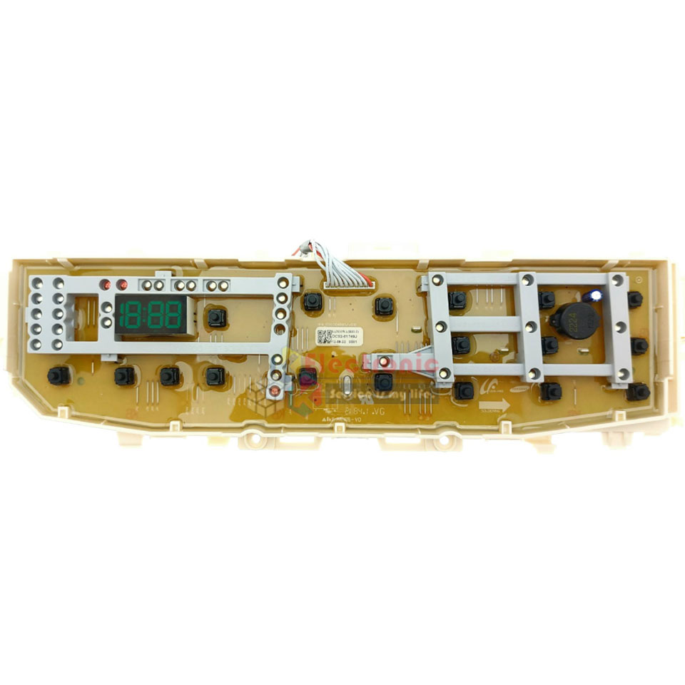 แผงเครื่องซักผ้าซัมซุง/บอร์ดเครื่องซักผ้าSamsung_ซัมซุง-รุ่น WA15J6750SP/WA15J6750SS*อะไหล่แท้*ใช้ได้กับทุกรุ่นที่ทางร้านระบุไว้#อะไหล่เครื่องซักผ้า