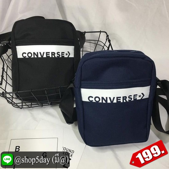 ♨️ กระเป๋าสะพายข้าง Converse กระเป๋าแฟชั่น