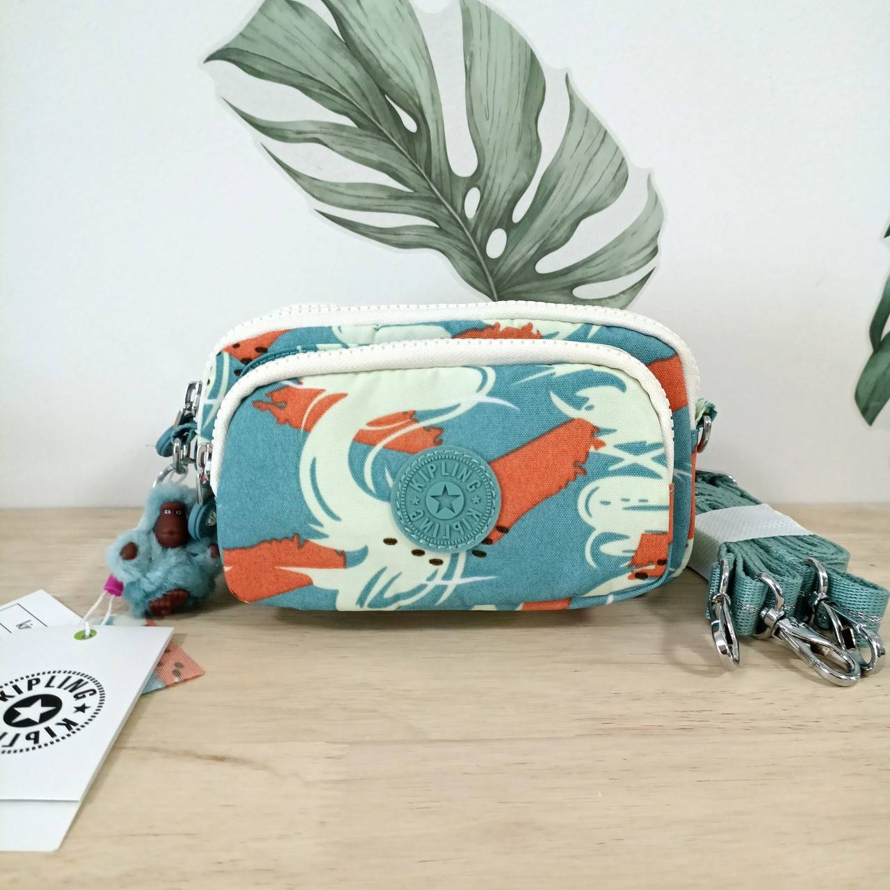 กระเป๋าสะพาย คิปลิ้ง คิปลิง KIPLING 3 Monkey Seoul up