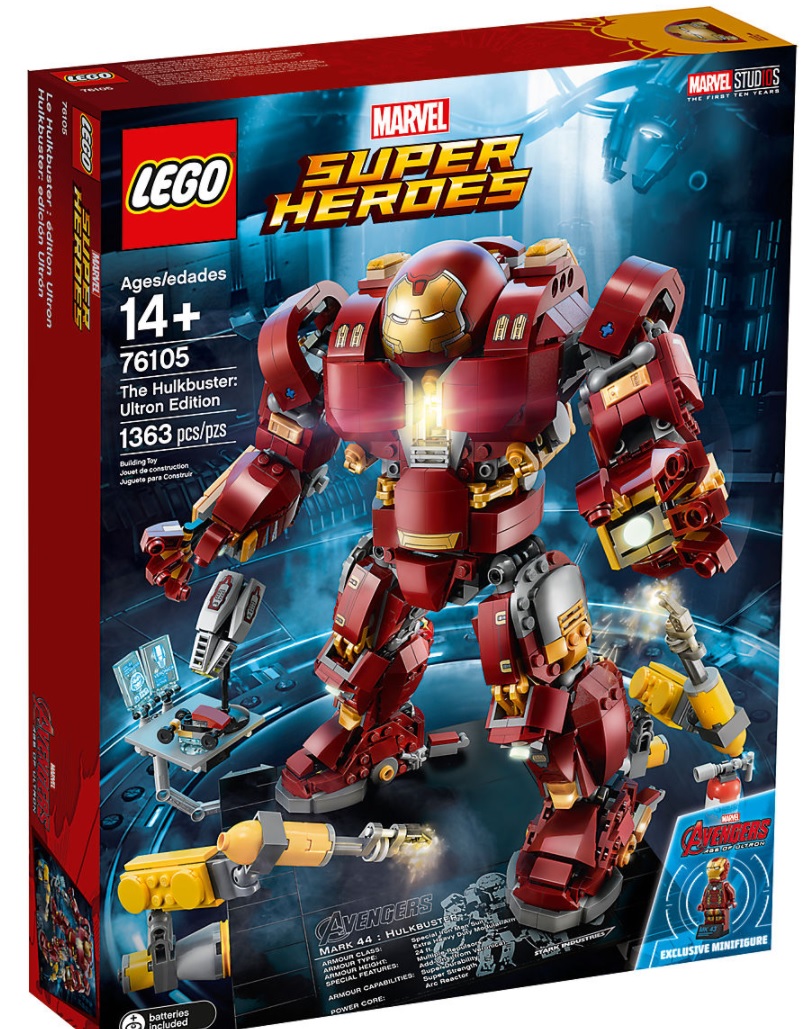 LEGO เลโก้ 76105 MARVEL SUPER HEROES The Hulkbuster: Ultron Edition