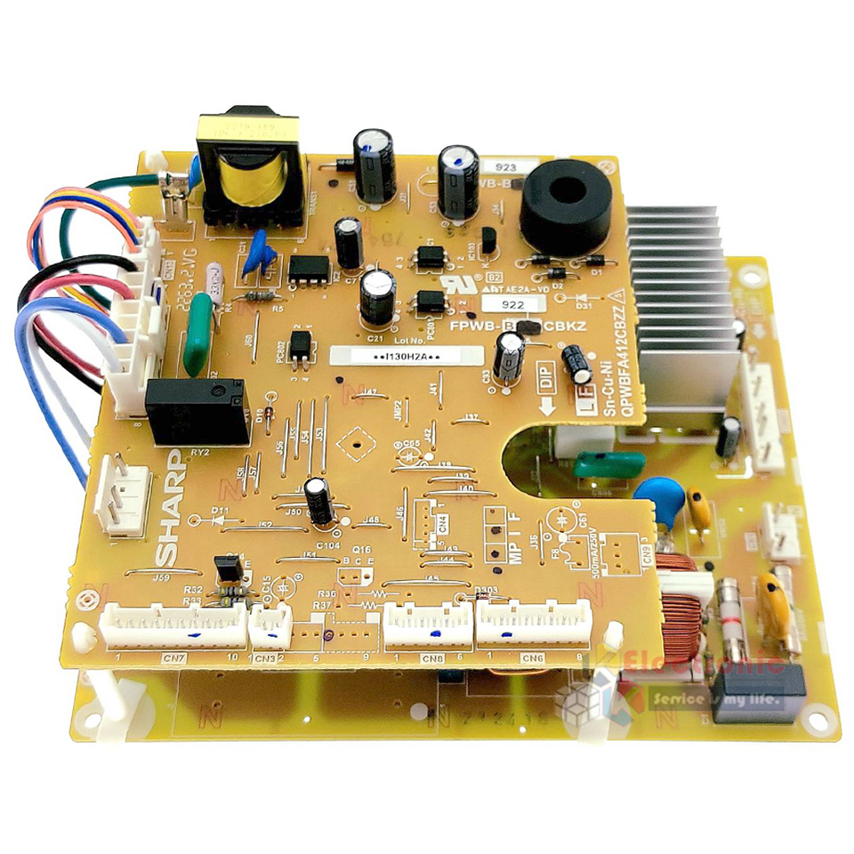 แผงบอร์ดตู้เย็นSHARP-ชาร์ป รุ่น SJ-X410T-SL/SJ-X380T-SL-อะไหล่ใหม่แท้บริษัท-ใช้ได้กับทุกรุ่นที่ทางร้านระบุไว้_อะไหล่ตู้เย็นชาร์ป