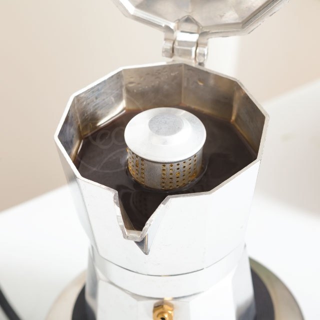 ฝาครอบกันกระเด็น Moka Pot ฝาครอบกันน้ำกาแฟกระเด็น ใช้ได้กับหม้อทุกขนาด จำหน่ายโดย ทีอีเอ