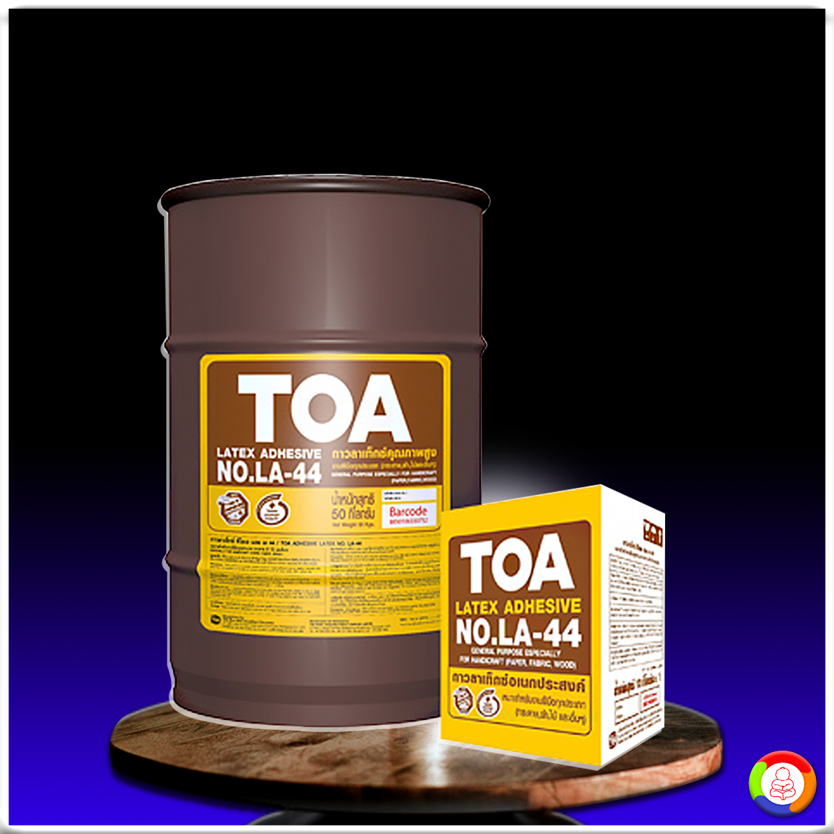 กาวลาเท็กซ์ ทีโอเอ LA-44 TOA Adhesive Latex No. LA-44