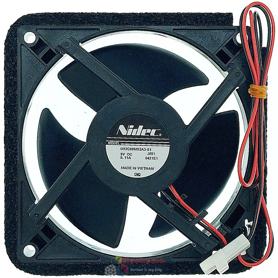 พัดลมตู้เย็นโนฟรอสPANASONIC-พานาโซนิค-อะไหล่ใหม่แท้บริษัท-ใช้ได้กับรุ่นที่ระบุไว้