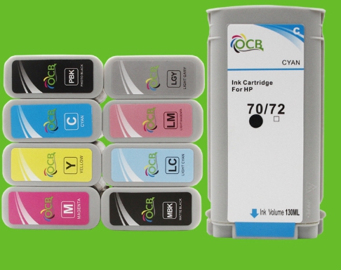 หมึกHP 70 130-ml Magenta DesignJet Ink Cartridgeเทียบเท่า