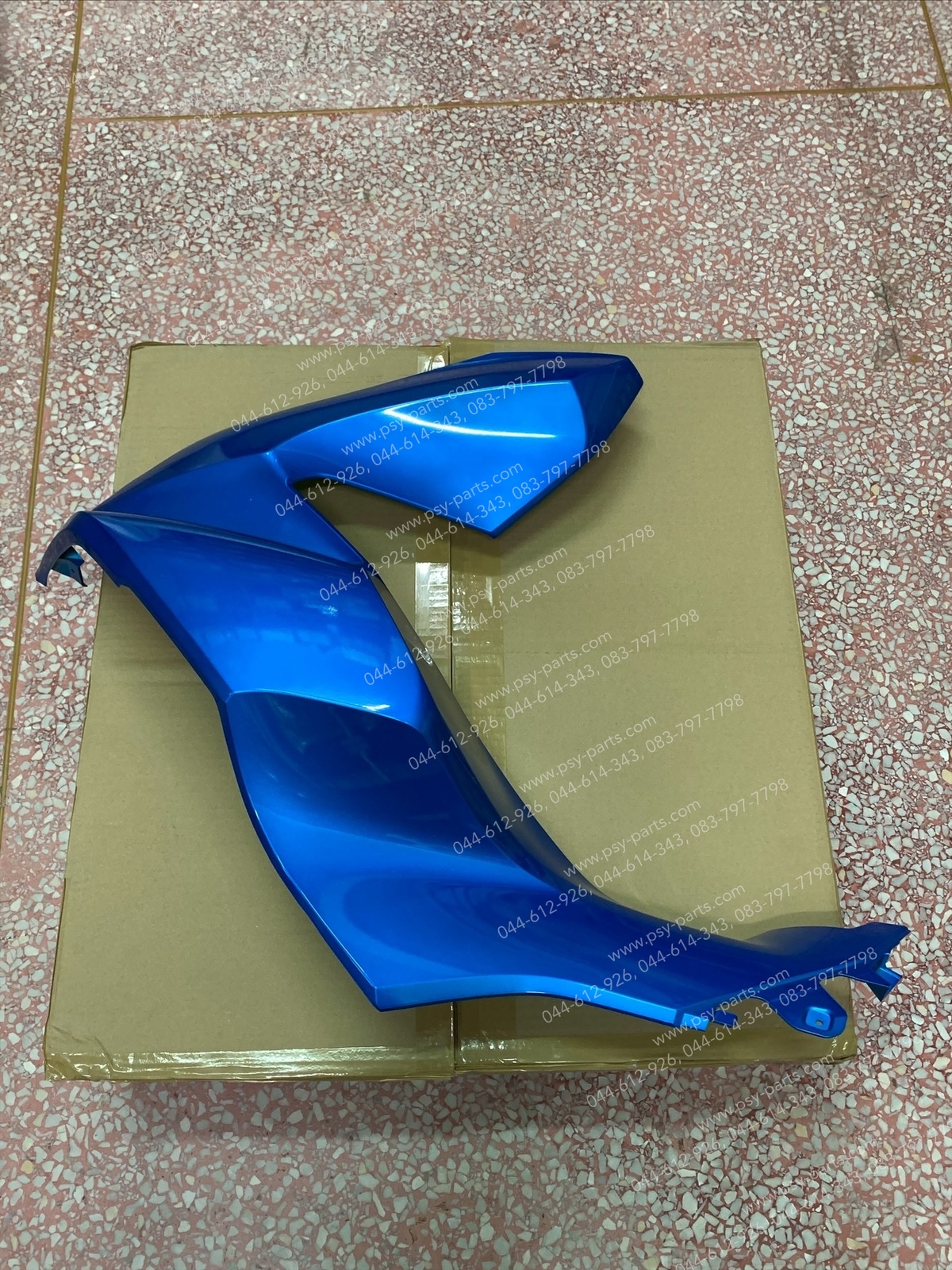 ฝาครอบไฟหน้า-ซ้าย PCX 160 แท้ๆ น้ำเงิน-B189 H64502-K1Z-J10YF