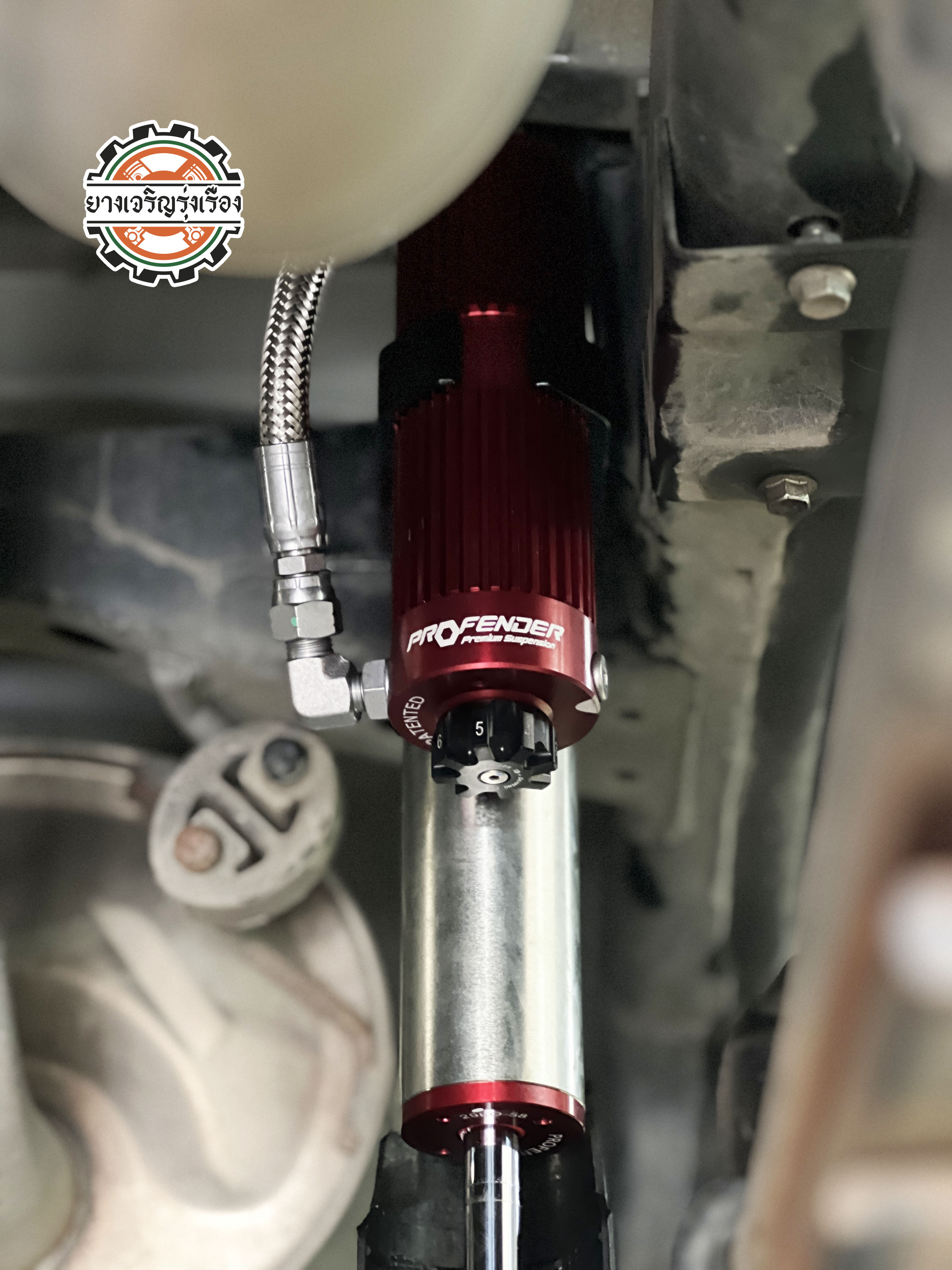 TOYOTA REVO นัดหมายเข้ารับบริการอัพเกรดช่วงล่าง ติดตั้งโช๊คอัพ Profender พร้อมปรับเซ็ทให้รองรับการใช้งานประจำวันและ ยางที่ใส่ เน้นนุ่มหนึบ กระชับ อยากให้เซ็ทแบบวิ่งกระชับ ติดมือคอนโทรลพวงมาลัยคมๆ วิ่งผ่านรอยต่อถนนเนียนๆ ไม่เสียอาการตอนจั้มคอสะพาน จัดให้ครับ พร้อมปรับเซ๊ท Pre load เซ็ทระยะ stroke และตั้งศูนย์ตามสูตรร้านยางเจริญรุ่งเรือง ขับสนุกแน่นอน!! [+] PROFENDER QUEEN SERIES + PIGGY BACK โช๊คอัพหน้า/หลัง ล้อเดิม ยางเดิม ก็ขับสนุกได้ [+] พร้อมบริการติดตั้ง + Set up ให้เหมาะกับยาง [+] ขับสนุกด้วยบริการ ตั้งศูนย์ละเอียดให้เหมาะกับการใช้งานและลักษณะของช่วงล่าง --------------------------------- #ติดต่อเรา ยางรถยนต์ บริการรถยนต์ 08-6569-1915 โช๊คอัพช่วงล่างรถยนต์ ตั้งศูนย์ 08-6544-5963 𝙊𝙪𝙧 𝙎𝙚𝙧𝙫𝙞𝙘𝙚 บริการทางร้าน เรารับทำอะไรบ้าง 🔧 ติดตั้งยางแบบไร้รอย 100% 🔧 บริการสลับยาง ตามอายุ 🔧 มียางรถยนต์ทุกยี่ห้อให้เลือกซื้อ 🔧 เช็คช่วงล่าง แก้ปัญหาให้ตรงจุด 🔧 บริการล้างลิ้นปีกผีเสื้อ 🔧 บริการเช็คระยะรถยนต์ 🔧 เปลี่ยนถ่ายของเหลวทั้งระบบ 🔧 ตั้งศูนย์ด้วยเครื่อง HUNTER นำเข้าจาก USA #รถยนต์มีปัญหาไม่รู้ต้องแก้ตรงไหน ทางเรายินดี ตรวจหาปัญหาและหาวิธีแก้ บอกลูกค้าก่อนลงมือทำเสมอราคาเป็นธรรมไม่เอาเปรียบ สบายใจคุณลูกค้า#YSS #วายเอสเอส #profender #queenseries #subtank #โปรเฟนเดอร์ #ควีนซีรียส์ #โช๊คอัพรถยนต์ #ช่วงล่างรถยนต์ #ร้านยางเจริญรุ่งเรือง #นนทบุรี #งามวงศ์วาน #ซ่อมบำรุงช่วงล่างรถยนต์