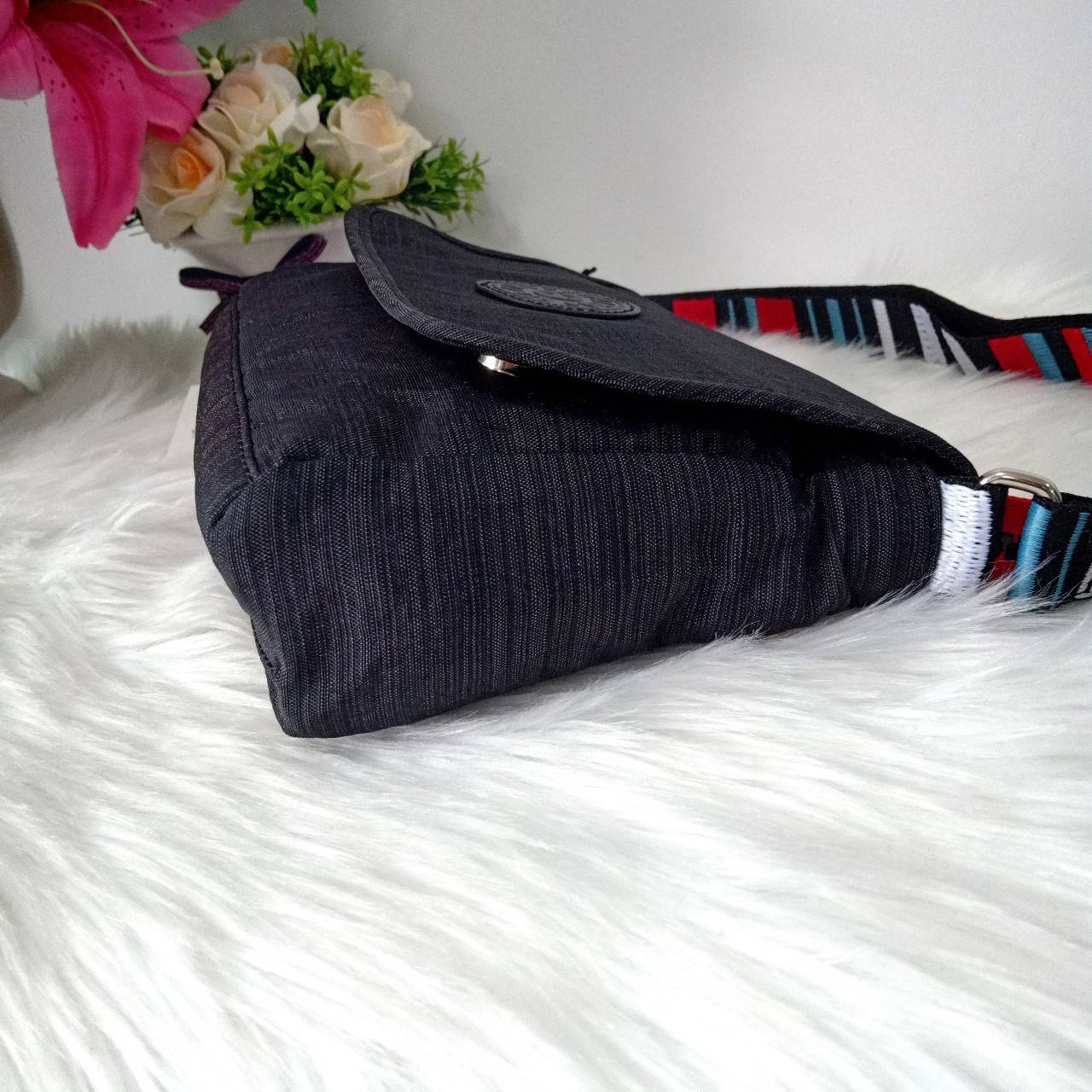 Kipling Shayna กระเป๋าสะพายไหล่ กระเป๋า ไนล่อน แท้