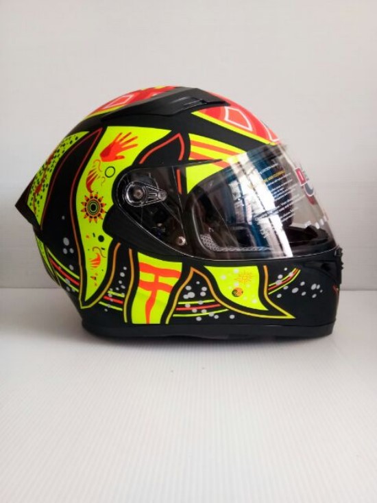 🔥หมวกกันน็อค DECKEN K5 สีดำด้าน