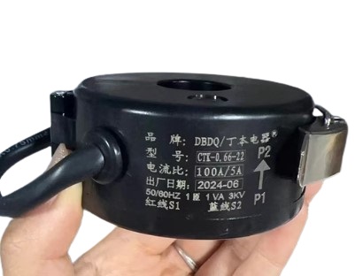 CTK-0.66-22mm. 100/5A Hold 22mm. CT Split Core Current Transformer Coil Sensor Pri 100A output 5A class 0.5 CT วัดไฟฟ้ากระแสสลับ