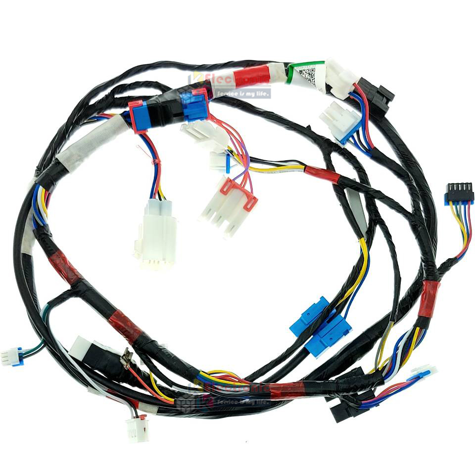 ชุดสายไฟเครื่องซักผ้าSAMSUNG(ซัมซุง) สำหรับรุ่นWA10F5S3Q/WA11F5S3QRY/WA13F5S3QRY/WA85F5S3QRY/WA90F5S3QRW*อะไหล่แท้*ใช้ได้กับทุกรุ่นที่ระบุไว้