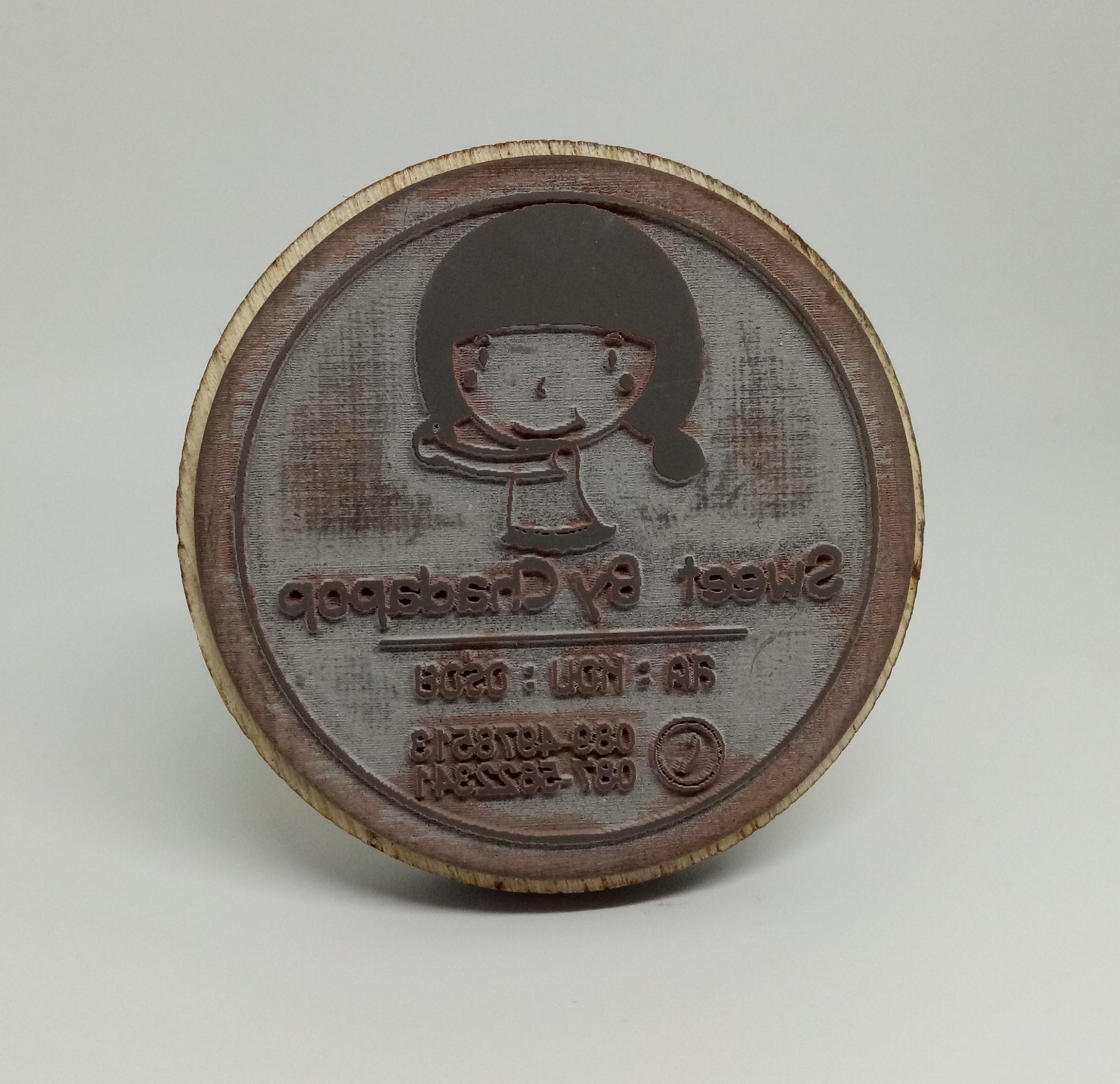 ✨รับทำตรายางด้ามไม้ เลเซอร์✨ออกแบบฟรี ตรายาง ตรายางร้านค้า ตรายางร้าน คุณภาพคมชัด ราคาถูก ตราปั้ม ตราประทับ