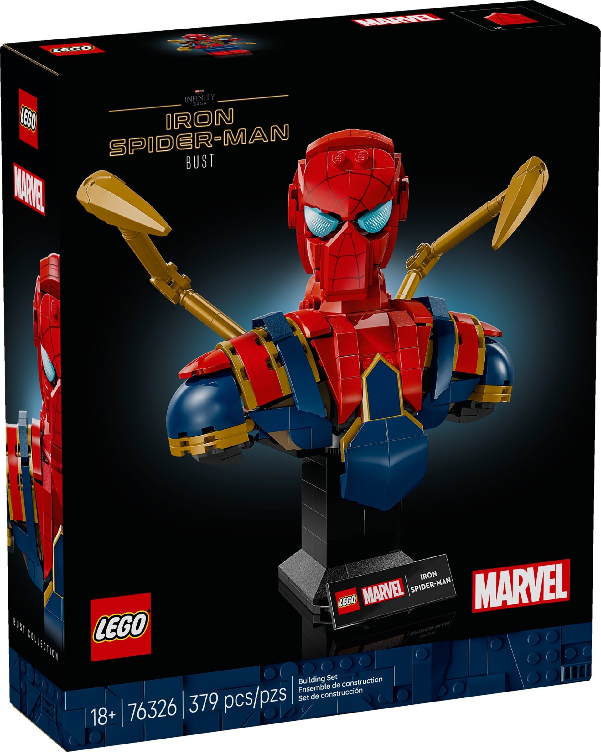 LEGO Super Heroes Marvel เลโก้ 76326 Iron Spider-Man Bust