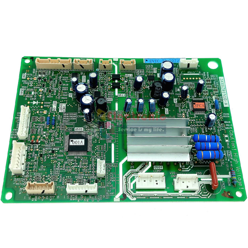 แผงบอร์ดตู้เย็นTOSHIBA(โตชิบา)รุ่น GR-A32KBZ*อะไหล่แท้*ใช้ได้กับทุกรุ่นที่ทางร้านระบุไว้*ใช้กับคอมเพรสเซอร์GMCCหมายเลขDZ100V1A