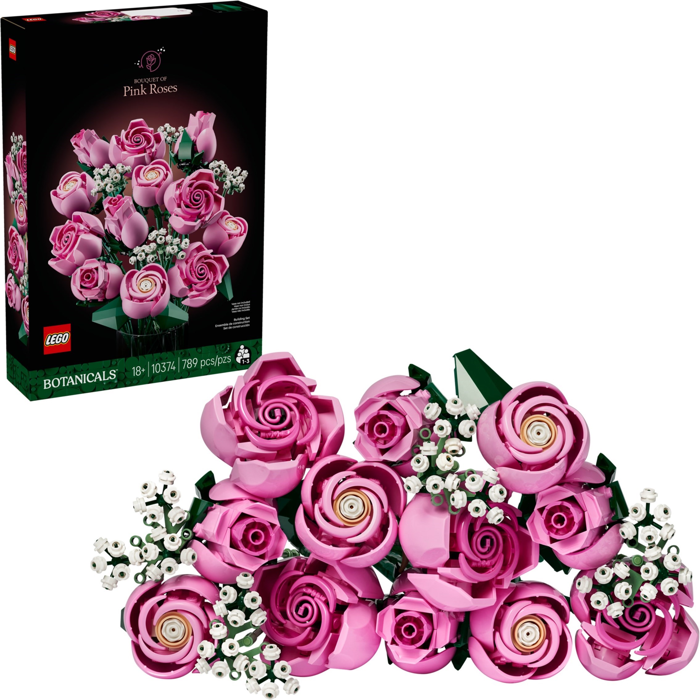 LEGO Botanical Collection เลโก้ 10374 Bouquet of Pink Roses