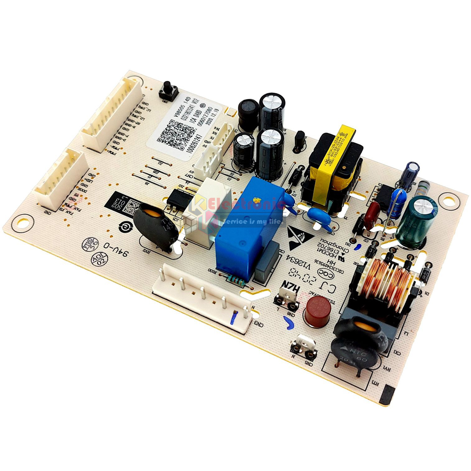 แผงตู้เย็นไฮเออร์ HAIER สำหรับรุ่น HRF-260MNIDL(SV)-พาร์ท 0060127089 อะไหล่แท้ รหัสที่บอร์ด0321803341