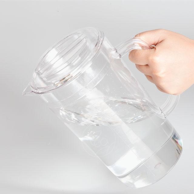 เหยือกตวงพลาสติก 2 ลิตร Plastic Pitcher Measure Cup ถ้วยตวง เหยือตวง กาตวงน้ำพลาสติกกลาง A