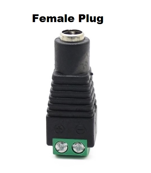 Female DC connector 2.1x5.5mm Power Jack Adapter Plug Cable Connector power connector ตัวเมีย dc power