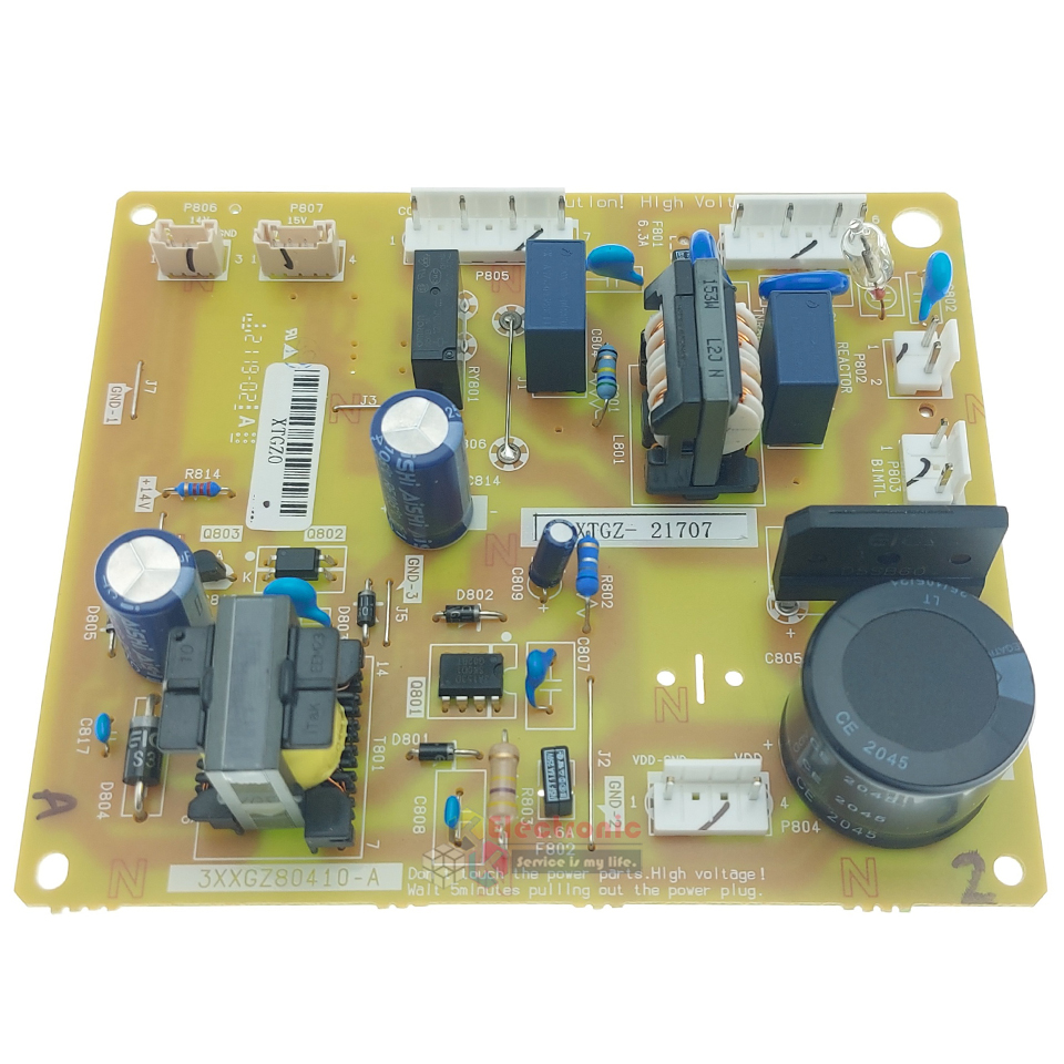 แผงบอร์ดตู้เย็น TOSHIBA(โตชิบา)รุ่น*GR-A32KBZ/GR-A41KBZ/GR-AG41KDZ*อะไหล่แท้*ใช้ได้กับทุกรุ่นที่ทางร้านระบุไว้