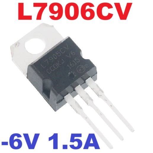 L7906CV Positive Voltage Regulators -6V 1.5A Dual Gauge