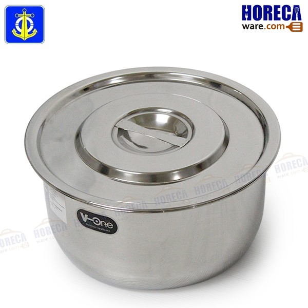 Stainless steel pot 28 cm. anchor-set