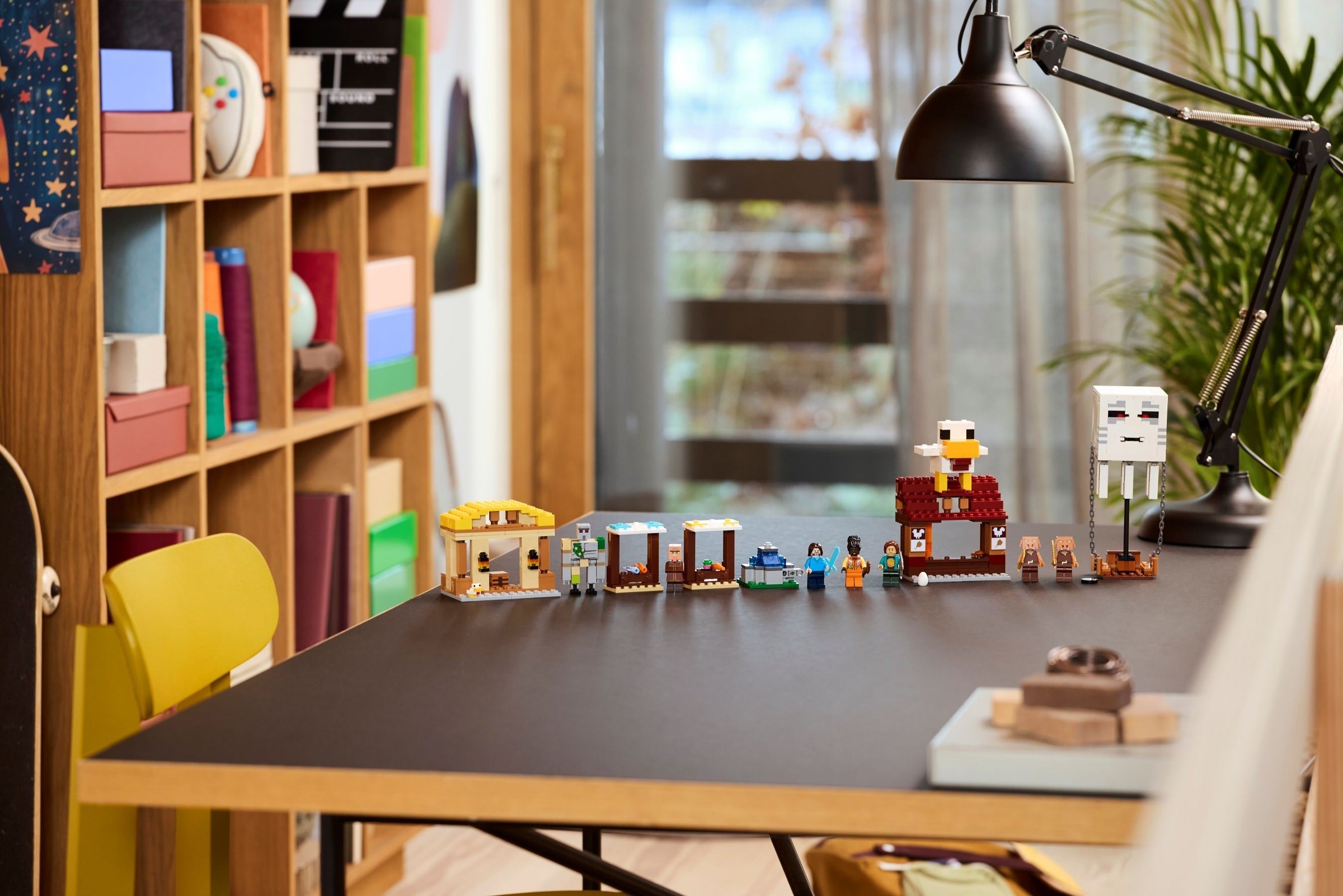 LEGO Minecraft เลโก้ 21273 The Ghast Balloon Village Attack