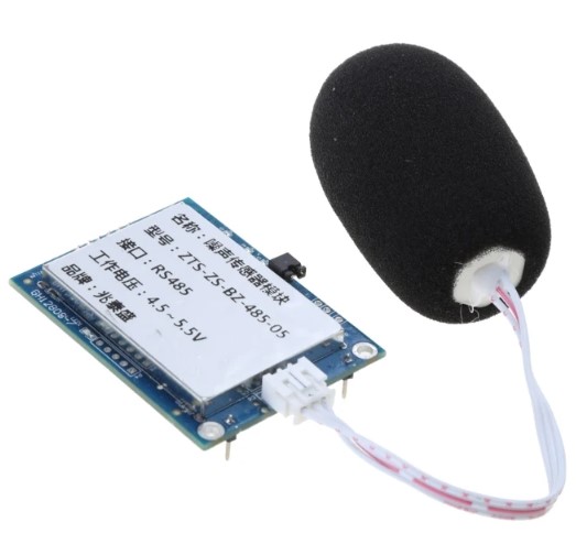 โมดูลวัดความดังเสียง Sound Level Meter 30-130db 20Hz-12.5kHz RS485 Industrial Grade Decibel Sound Detection Module เดซิเบล วัดเสียง