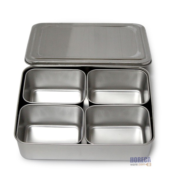 กล่องใส่เครื่องปรุง 4 ช่อง โกโก