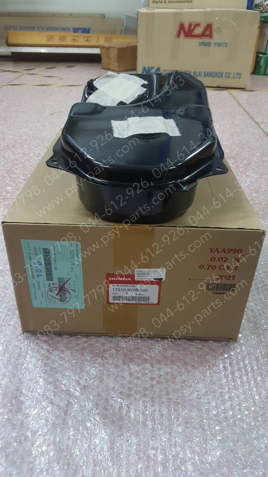 ถังน้ำมัน WAVE 110-I แท้ๆ สีดำ 17510-KWB-600
