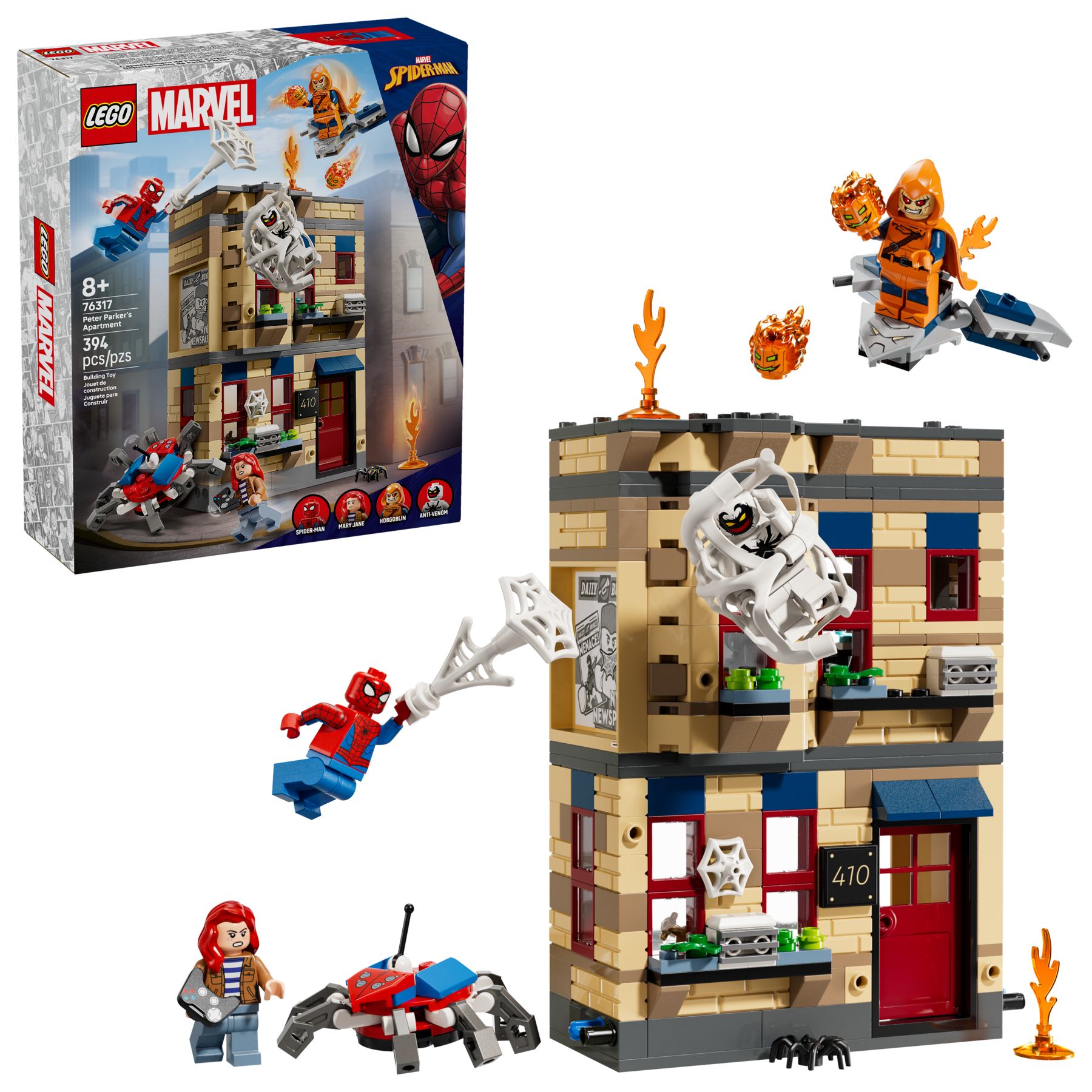 LEGO Super Heroes Marvel เลโก้ 76317 Peter Parker's Apartment