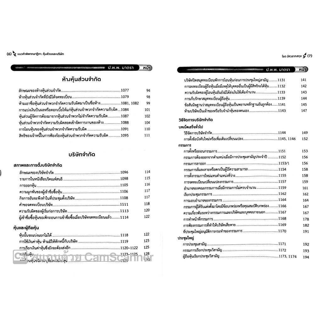 แนวคำพิพากษาฎีกา หุ้นส่วนและบริษัท / โดย : โชต อัศวลาภสกุล / ปีที่พิมพ์ : กันยายน 2567 (ครั้งที่ 2)