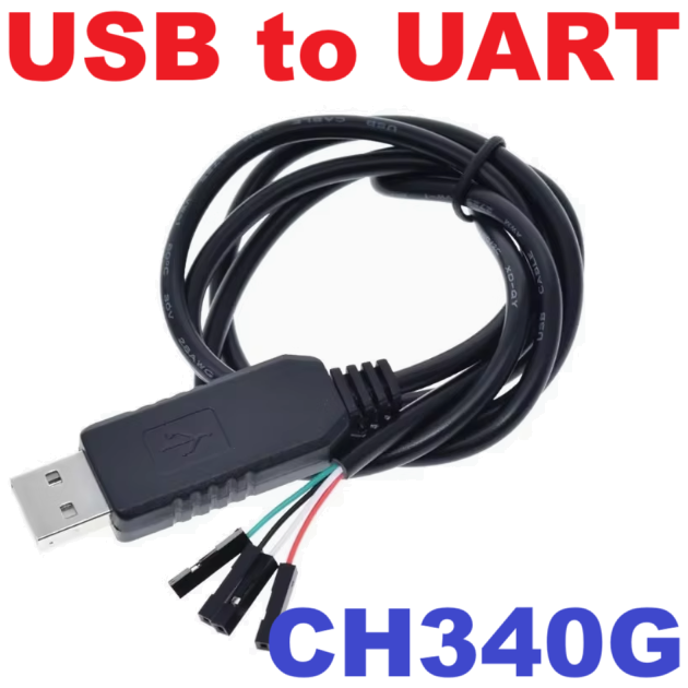 CH340G USB to UART TTL upgrade module USB to serial port download line Cable module Converter USB to TTL