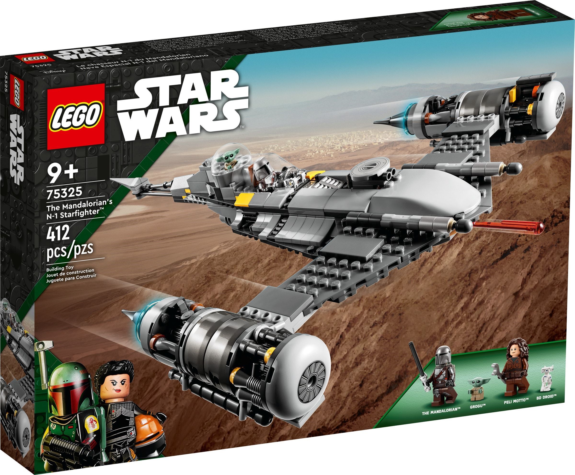 LEGO เลโก้ 75325 The Mandalorian's N-1 Starfighter