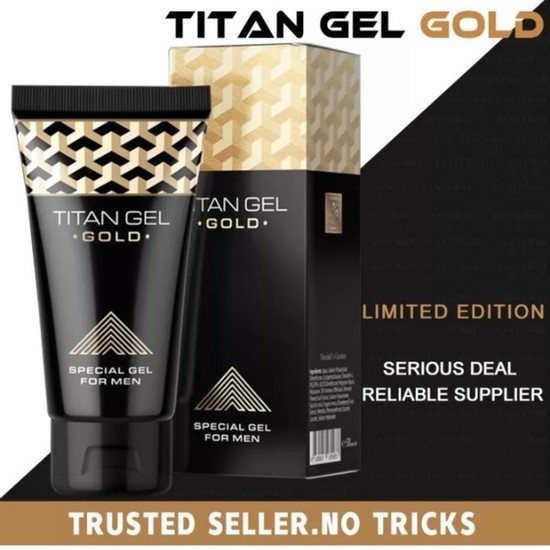 TITAN GEL GOLD Premium ผลิตภัณฑ์เพิ่มขนาดท่านชาย 50 ml