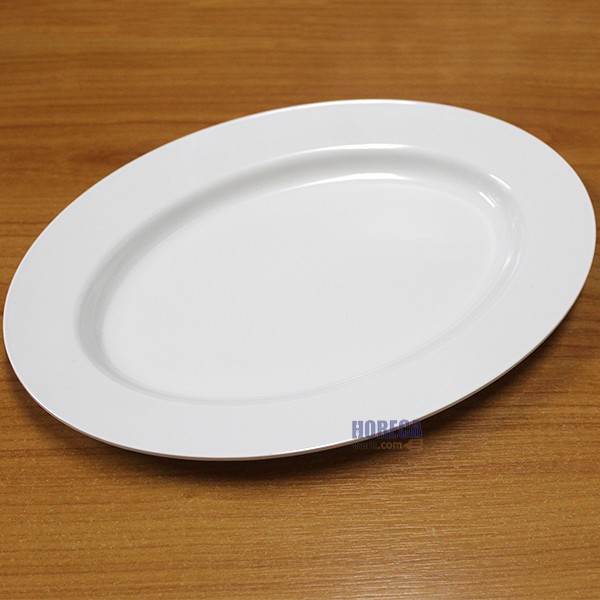 จานเปลรี 14 นิ้ว [สีครีม] ปลายิ้ม