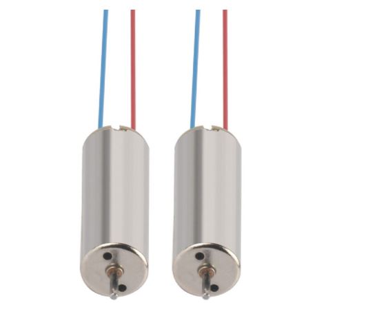 มอเตอร์ 3.7V พร้อม ใบพัดสีดำ 55mm. 46000RPM 720 hollow cup strong magnetic high torque DIY high speed micro small motor 3.7V + 55MM AB propeller
