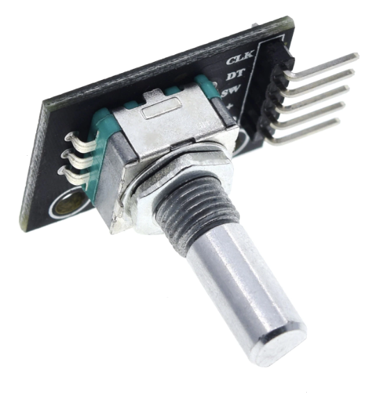 KY040 rotary encoder แกนยาว 20mm 360 degree development board rotary encoder module