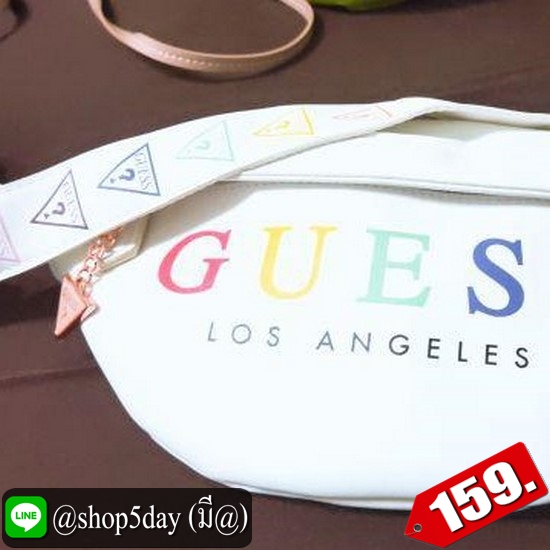 🤟 กระเป๋าหนัง PU คาดอก-คาดเอว 🥰 GUESS