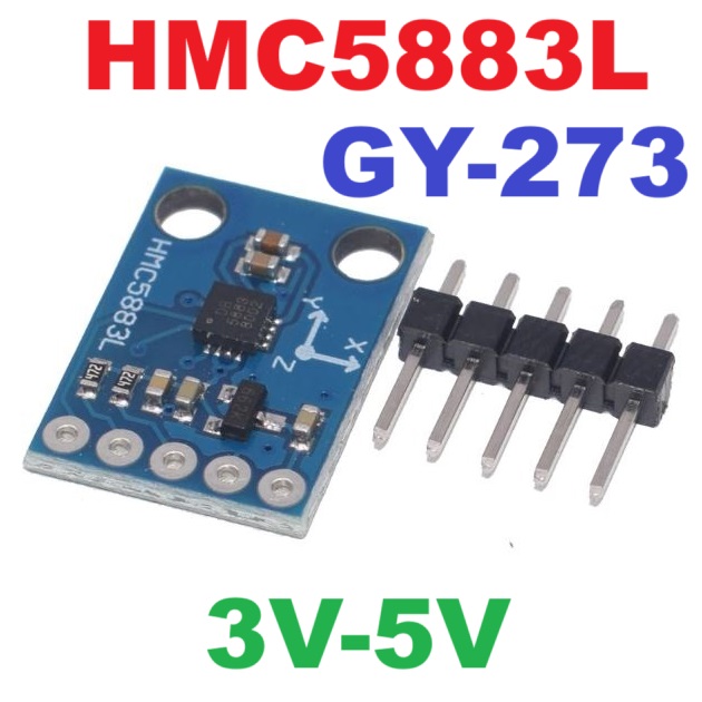 GY-273 3V-5V HMC5883L Triple Axis Compass Magnetometer Sensor Module Three Axis Magnetic Field