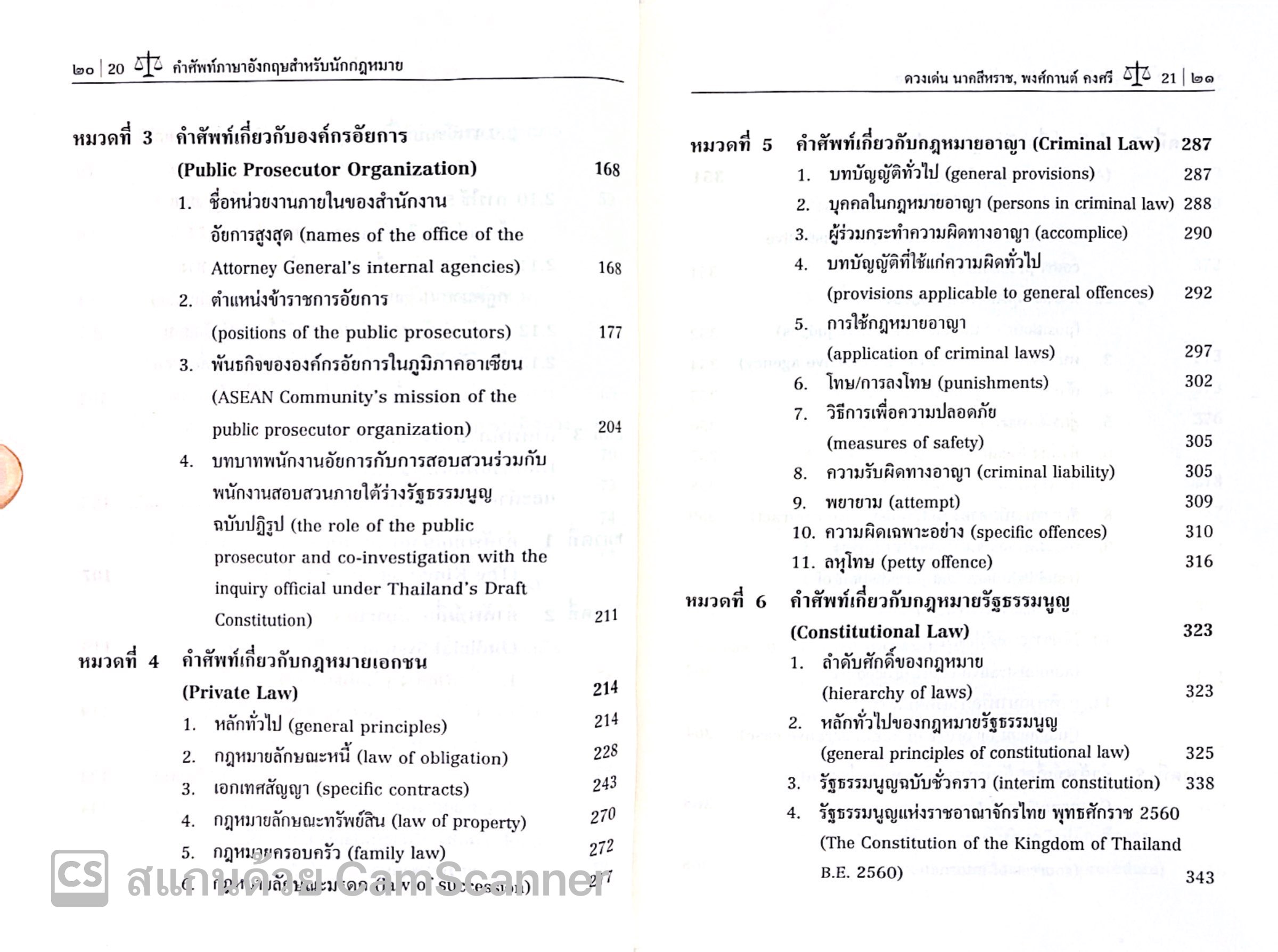 (ห่อปก)คำศัพท์ภาษาอังกฤษสำหรับนักกฎหมาย (รศ.ดร.ดวงเด่น นาคสีหราช,ผศ.พงศ์กานต์ คงศรี) ปีที่พิมพ์ พ.ย.2567 (ครั้งที่ 10)