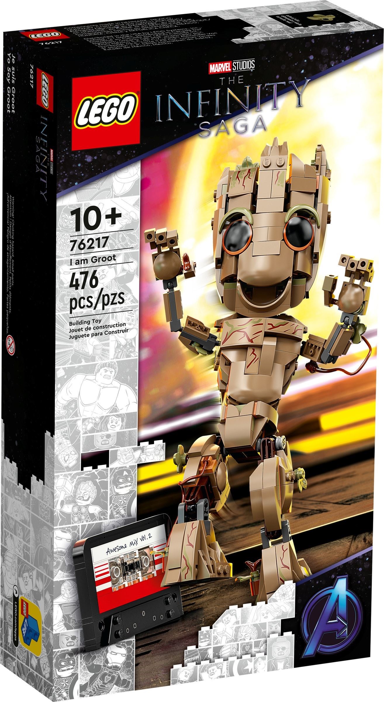 LEGO Super Heroes Marvel เลโก้ 76217 I am Groot