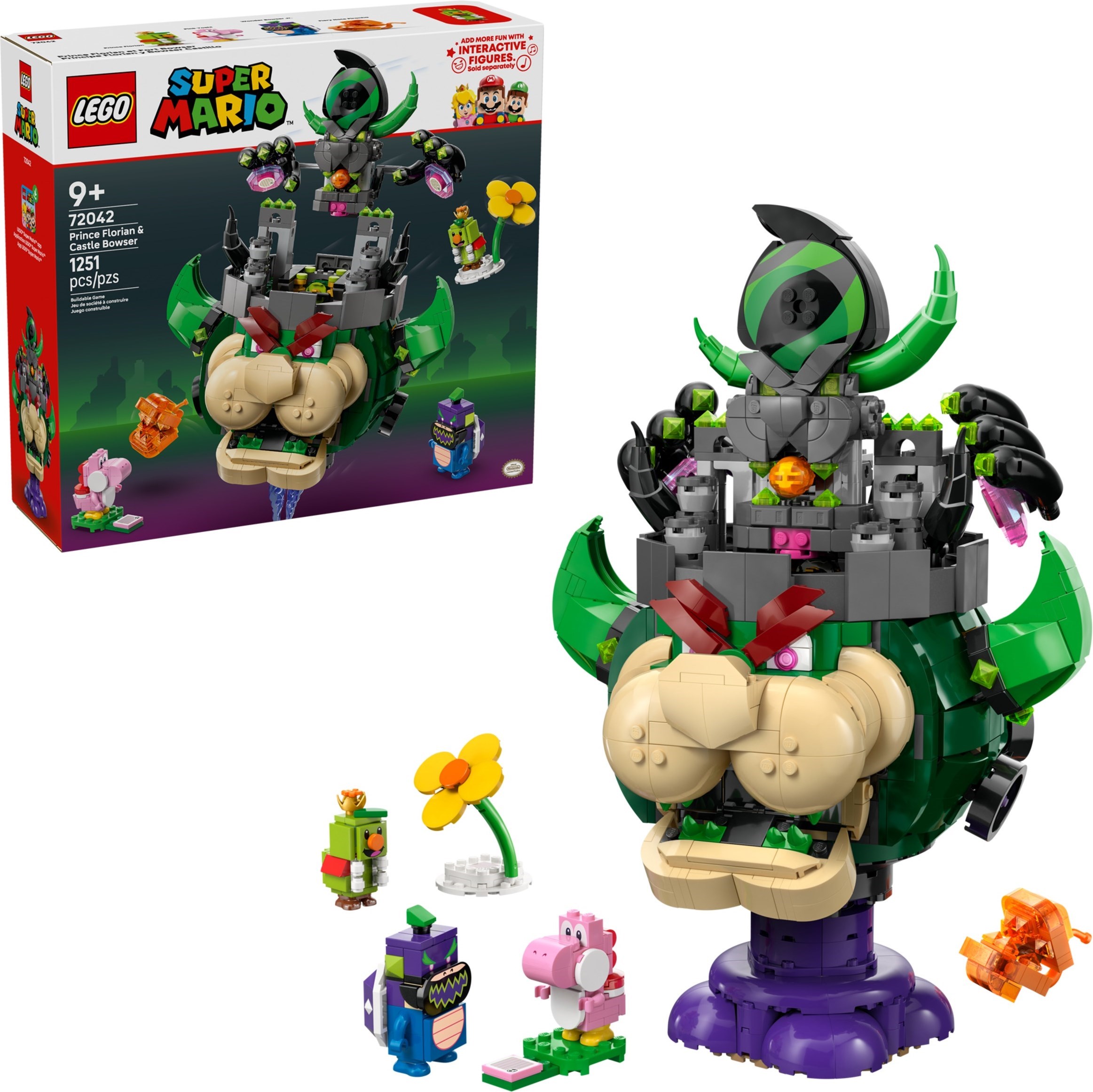 LEGO Super Mario เลโก้ 72042 Prince Florian & Castle Bowser