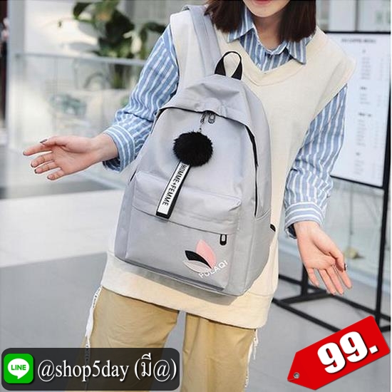 ⚡️ กระเป๋าป้สีสันน่ารักมีปอมๆ ⚡️