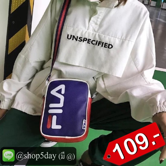 🔥กระเป๋าแฟชั่น สะพายข้าง Fila ฟิล่า No.flla PU0001