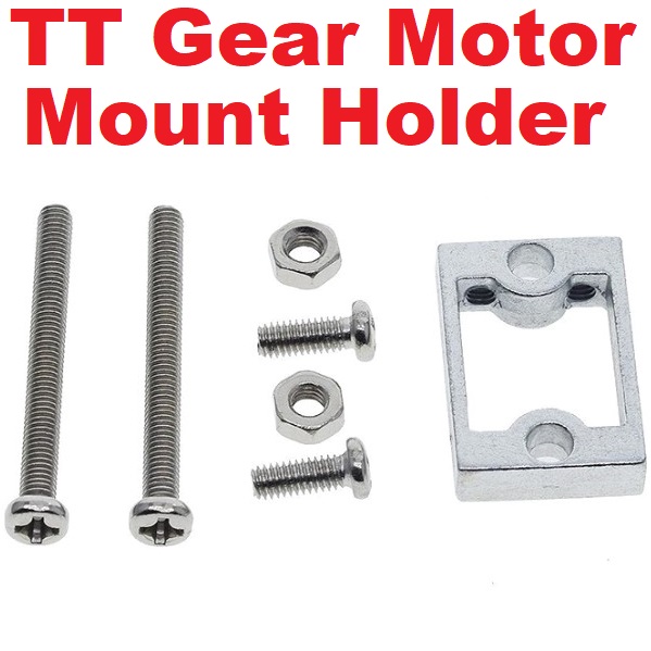 ที่ยึดมอเตอร์ TT DC Gear Motor Mount Holder Stand For Smart Car Robot Parts
