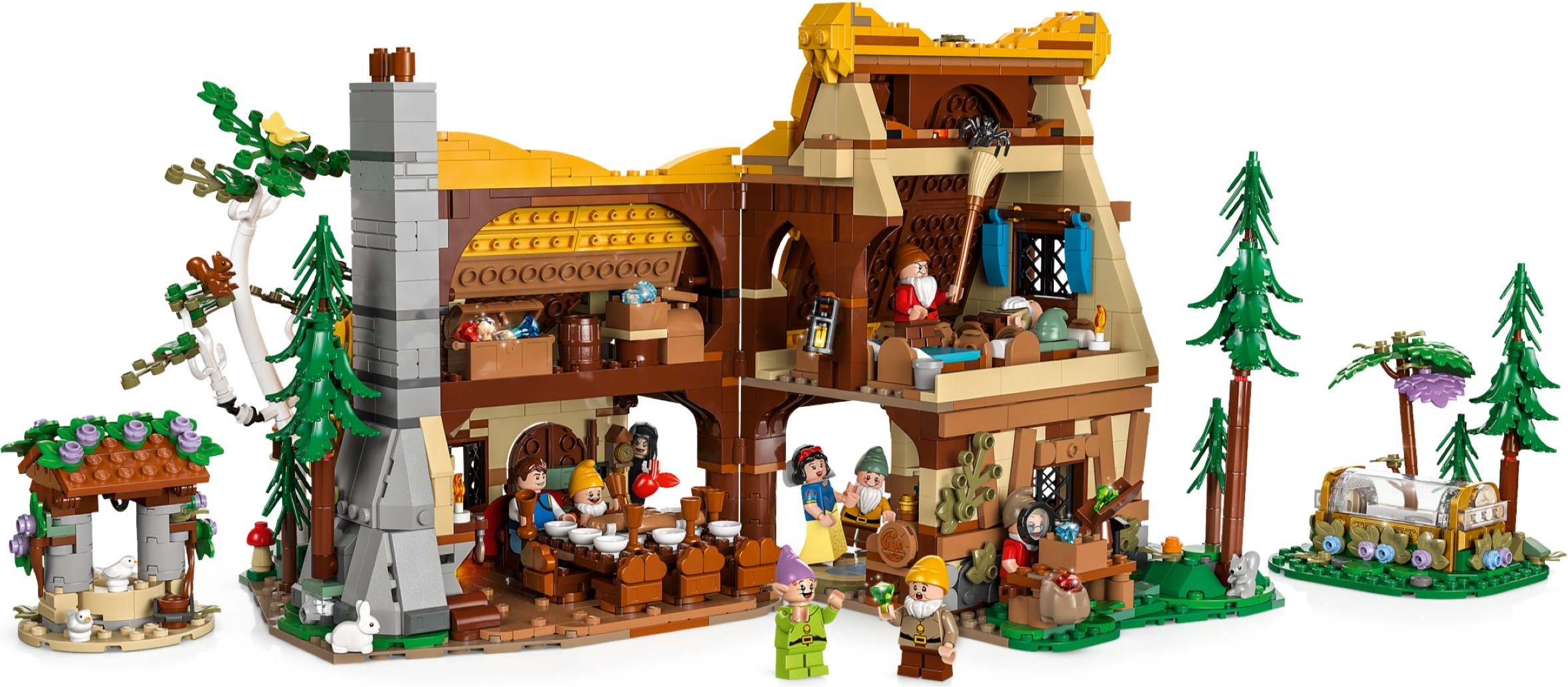 LEGO Disney 43242 เลโก้ Snow White and the Seven Dwarfs' Cottage