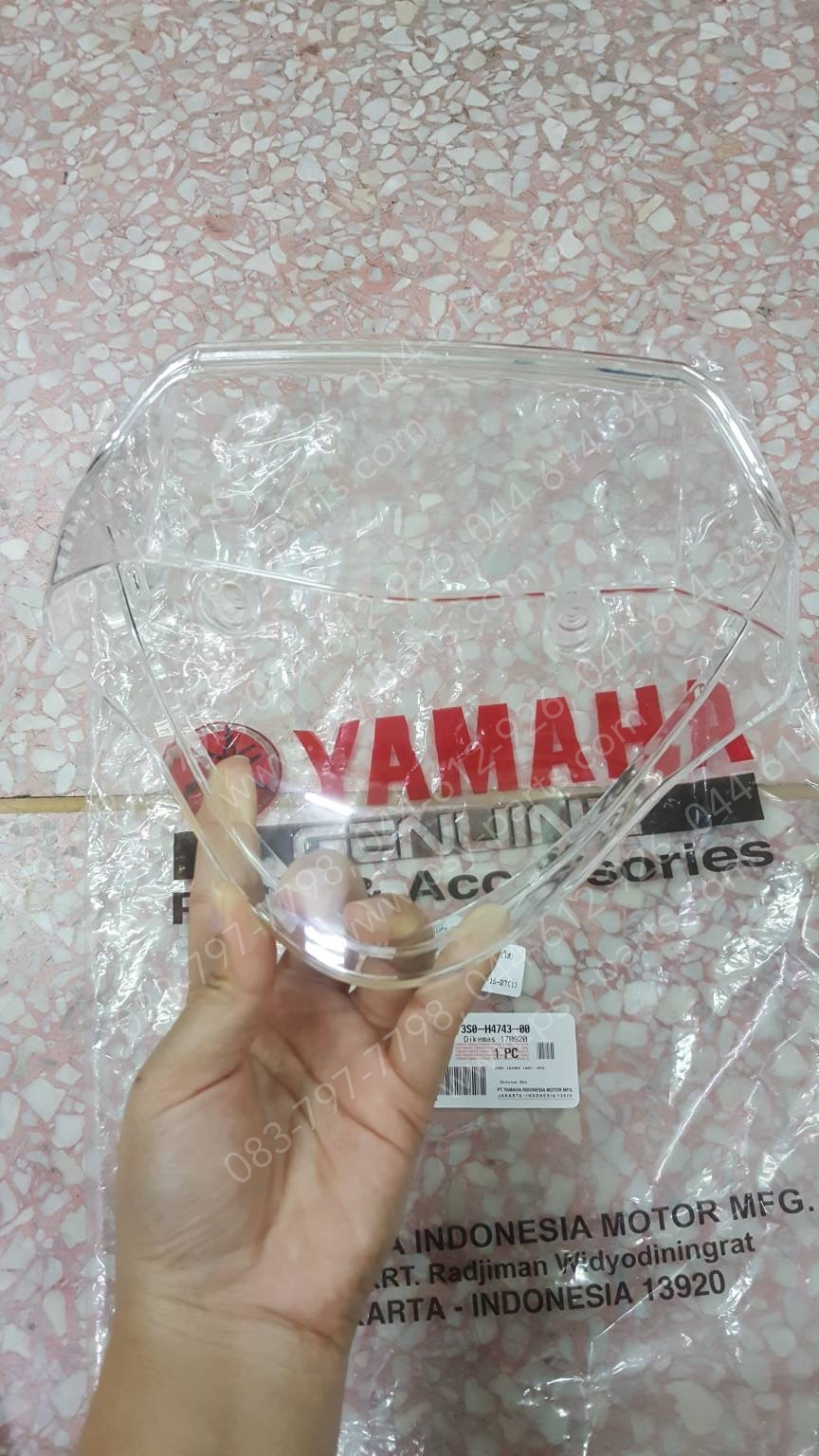 ฝาครอบไฟท้าย SPARK NANO แท้ๆ (ใส) 3S0-H4743-00