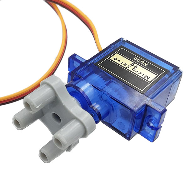 ตัวแปลง SG90 เข้ากับล้อยาง 6514 wheel adapter SG90 steering gear 360-degree turn compatible with Lego cross shaft coupling