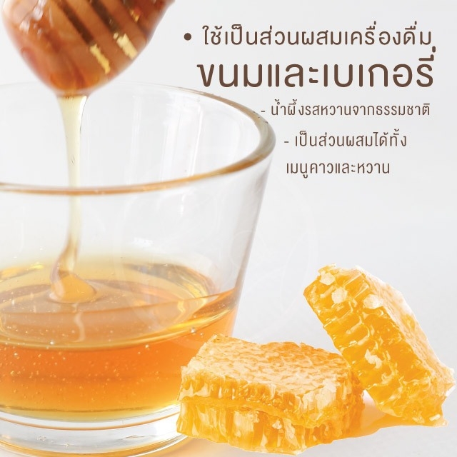 น้ำผึ้งแกลอน 4 กิโลกรัม น้ำผึ้งเกสรดอกไม้ป่า น้ำผึ้ง แท้ เดือนห้า Honey น้ำผึ้งป่า เครื่องดื่ม ตรา ทีอีเอ