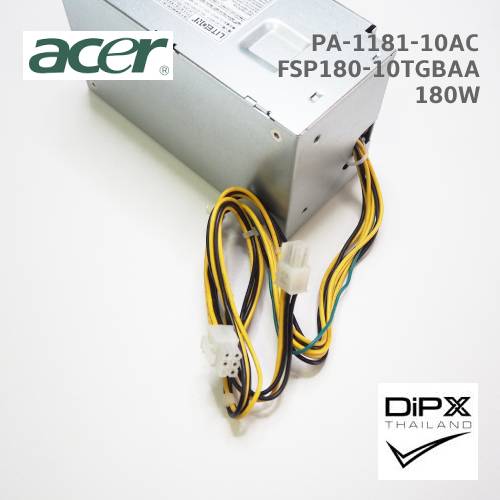 Power supply ACER 180W (PA-1181-10AC, FSP180-10TGBAA) 6pin, 4pin (New)